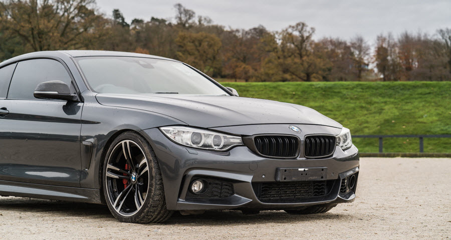 Gray BMW 4 Series Car